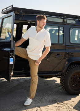 Le pantalon avec une extensibilité hors pair